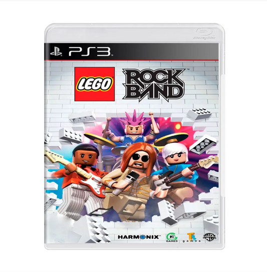 JOGO PS3 LEGO ROCK BAND (SEMINOVO)