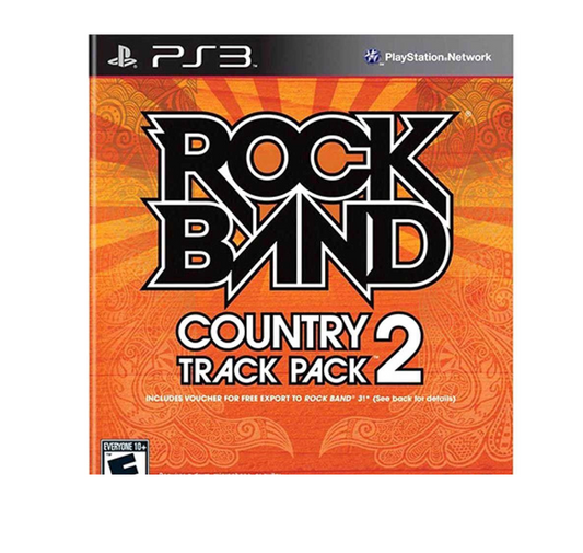 JOGO PS3 ROCK BAND COUNTRY TRACK PACK 2 (SEMINOVO)