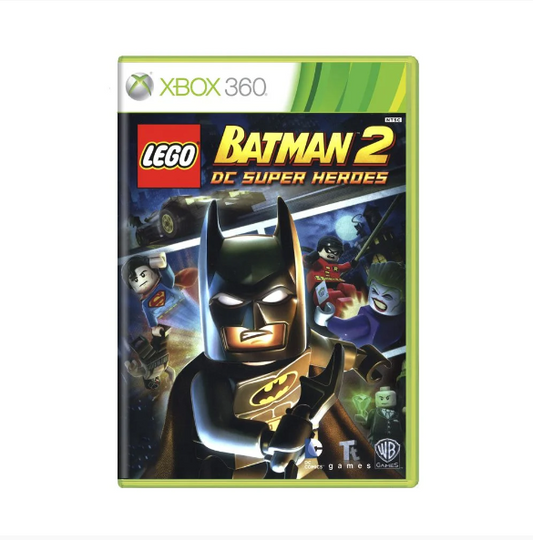 JOGO XBOX 360 LEGO BATMAN 2 DC SUPER HEROES (SEMINOVO)