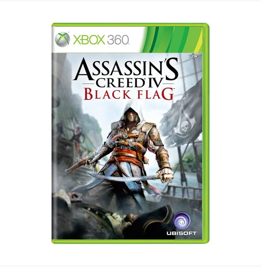 JOGO XBOX 360 ASSASSINS CREED IV BLACK FLAG (SEMINOVO)