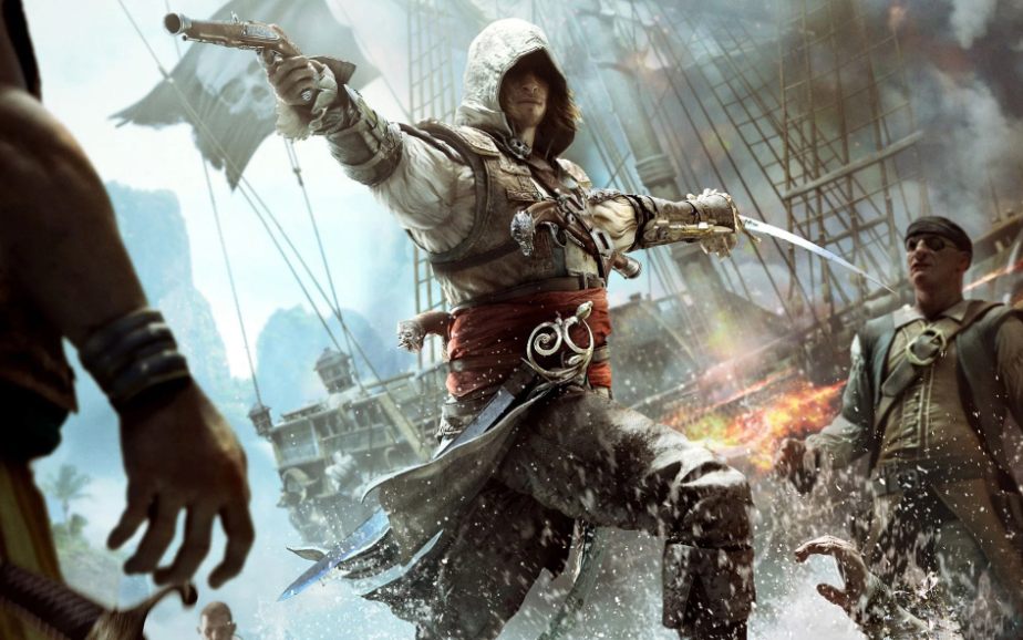 JOGO XBOX 360 ASSASSINS CREED IV BLACK FLAG (SEMINOVO)