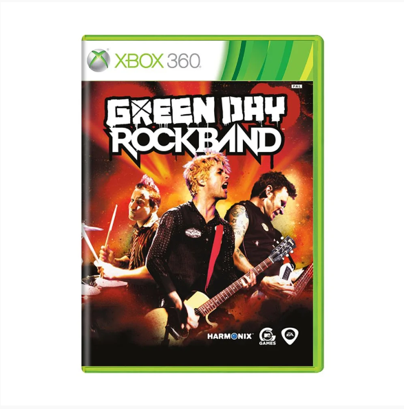 JOGO XBOX 360 GREEN DAY ROCK BAND (SEMINOVO)