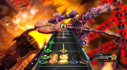 JOGO XBOX 360 GUITAR HERO WARRIORS OF ROCK (SEMINOVO)