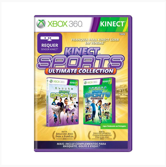 JOGO XBOX 360 KINECT SPORTS ULTIMAT COLLECTION (SEMINOVO)
