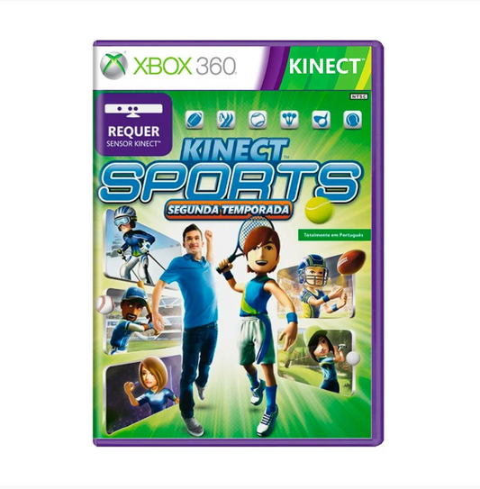 JOGO XBOX 360 KINECT SPORTS SEGUNDA TEMPORADA (SEMINOVO)