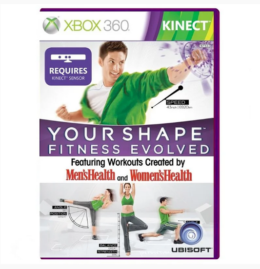 JOGO XBOX 360 YOUR SHAPE FITNESS EVOLVED (SEMINOVO)