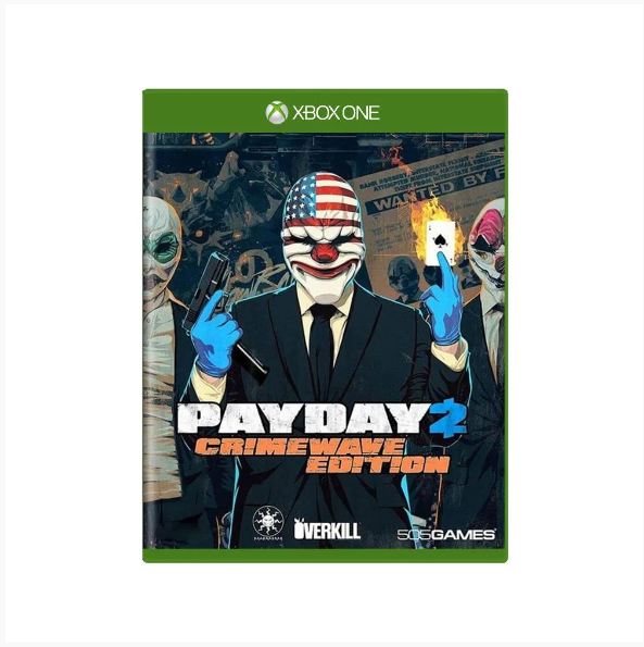 JOGO XBOX ONE PAYDAY 2 CRIMEWAVE EDITION (SEMINOVO)