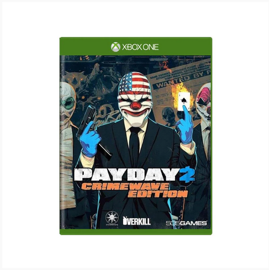 JOGO XBOX ONE PAYDAY 2 CRIMEWAVE EDITION (SEMINOVO)