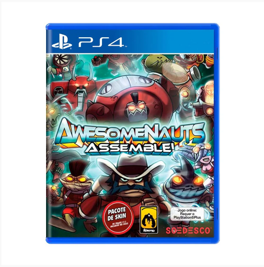 JOGO PS4 AWESOMENAUTS ASSEMBLE (SEMINOVO)