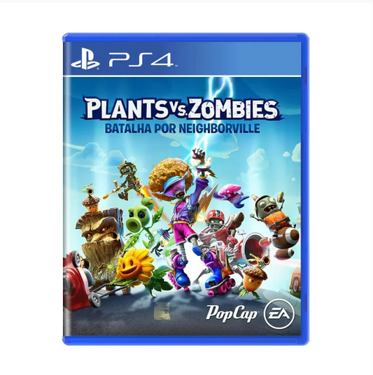 JOGO PS4 PLANTS VS ZOMBIES BATALHA POR NEIGHBORVILLE
