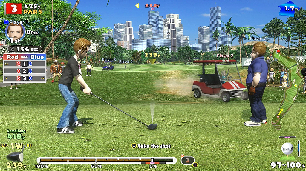 JOGO PS4 EVERYBODY´S GOLF (SEMINOVO)