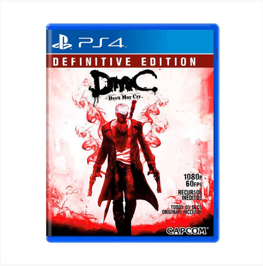 JOGO PS4 DMC DEVIL MAY CRY DEFINITIVE EDITION (SEMINOVO)