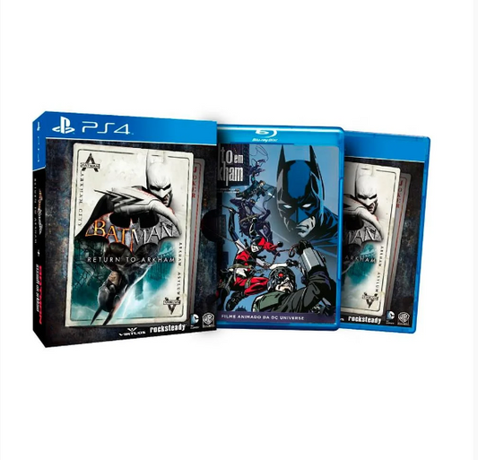 JOGO PS4 BATMAN RETURN TO ARKHAM (SEMINOVO)