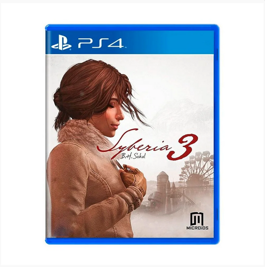 JOGO PS4 SYBERIA 3 PS4