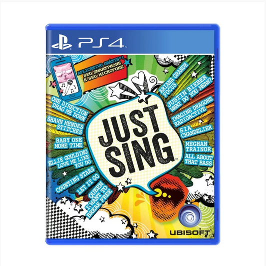 JOGO PS4 JUST SING
