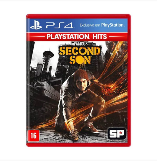 JOGO PS4 INFAMOUS SECOND SON (SEMINOVO)
