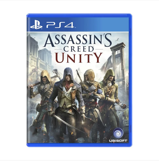 JOGO PS4 ASSASSINS CREED UNITY (SEMINOVO) SEM CAPA