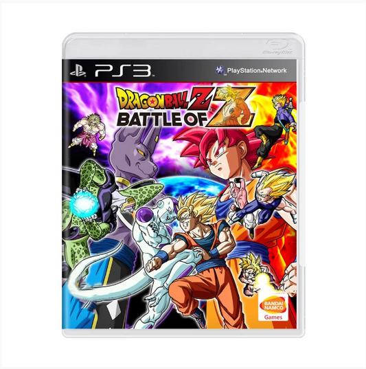 JOGO PS3 DRAGON BALL Z BATTLE OF Z (SEMINOVO)