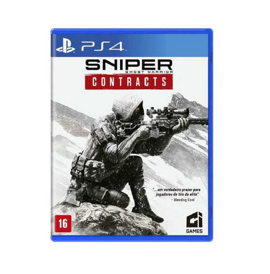 JOGO PS4 SNIPER GHOST WARRIOR CONTRACTS