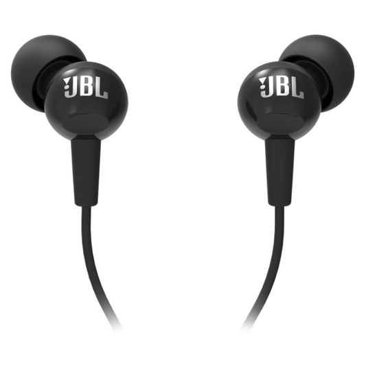 FONE DE OUVIDO JBL C100SI COM FIO - PRETO