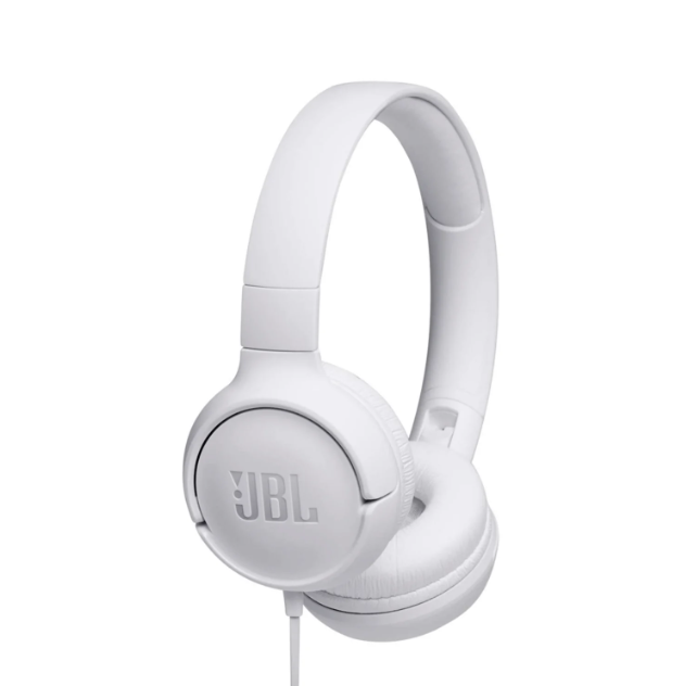 FONE DE OUVIDO JBL T500 - BRANCO