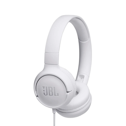 FONE DE OUVIDO JBL T500 - BRANCO