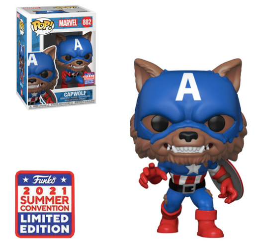 FUNKO POP CAPWOLF 882 - MARVEL