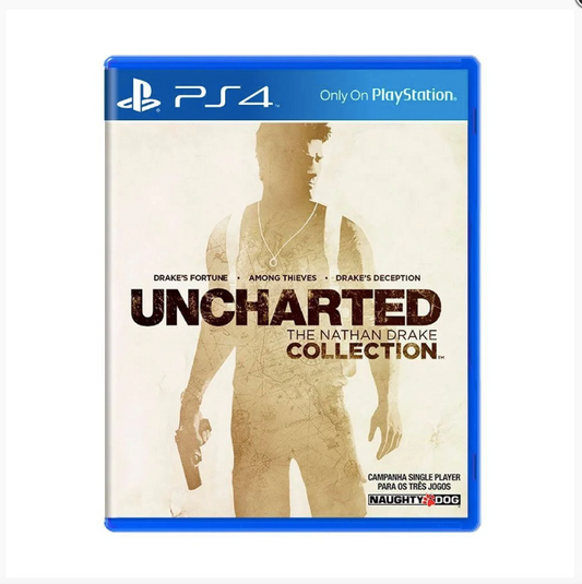 JOGO PS4 UNCHARTED THE NATHAN DRAKE COLLECTION (SEMINOVO)