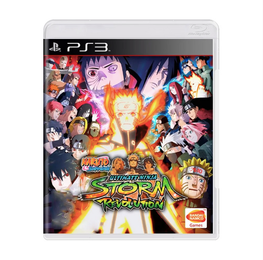 JOGO PS3 NARUTO SHIPPUDEN ULTIMATE NINJA STORM REVOLUTION (SEMINOVO)