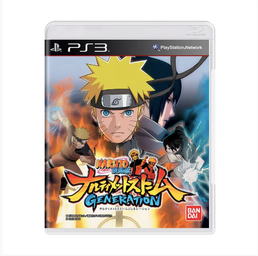 JOGO PS3 NARUTO SHIPPUDEN ULTIMATE NINJA STORM GENERATIONS (SEMINOVO)
