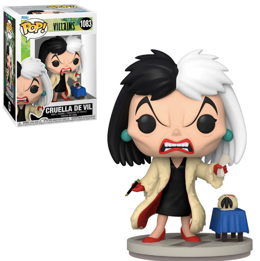 FUNKO POP CRUELLA DE VIL 1083 - DISNEY VILLAINS