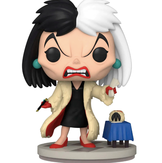 FUNKO POP CRUELLA DE VIL 1083 - DISNEY VILLAINS