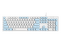 TECLADO AIGO K200 - BRANCO