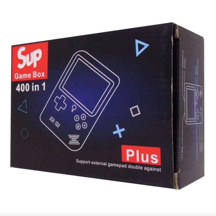 CONSOLE PORTATIL SUP 400 JOGOS - BRANCO