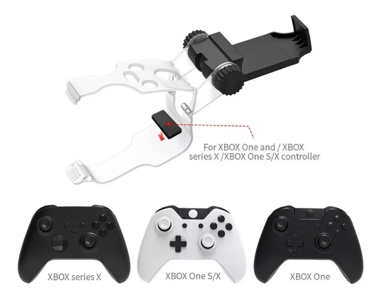 SUPORTE CONTROLE XBOX ONE/SERIES PARA CELULAR DOBE