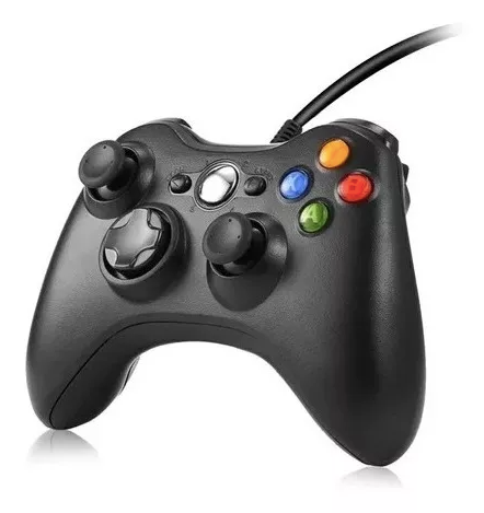 CONTROLE XBOX 360/PC COM FIO