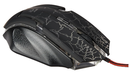 MOUSE GAMER FORTREK SPIDER 2 - PRETO E VERMELHO
