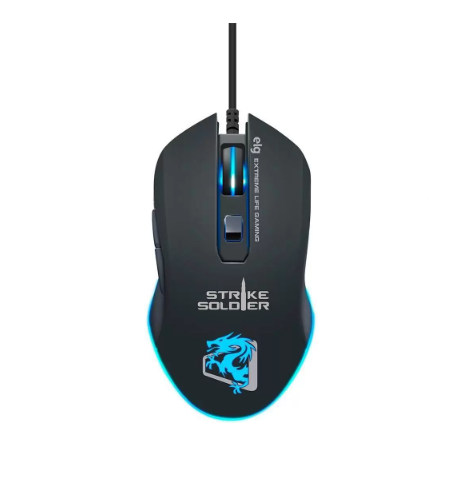 MOUSE GAMER STRIKE SOLDIER ELG 4800 DPI