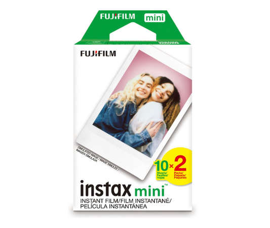 FILME INSTAX MINI BRANCO, 20 FOTOS, FUJIFILM