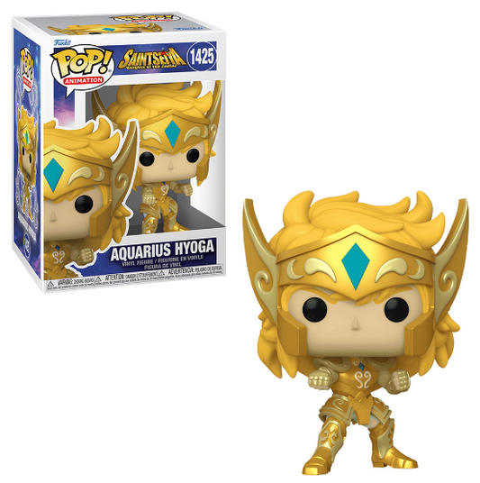 FUNKO POP AQUARIUS HYOGA 1425 - SAINT SEIYA KNIGHTS OF ZODIAC