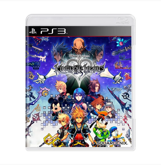 JOGO PS3 KINGDOM HEARTS HD 2.5 REMIX (SEMINOVO)