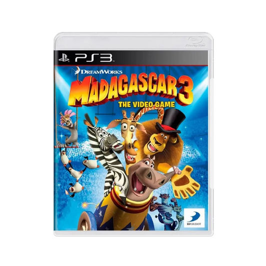 JOGO PS3 MADAGASCAR 3 THE VIDEO GAME (SEMINOVO)