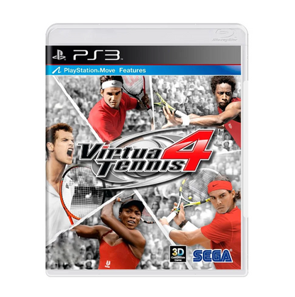JOGO PS3 VIRTUAL TENNIS 4 (SEMINOVO)