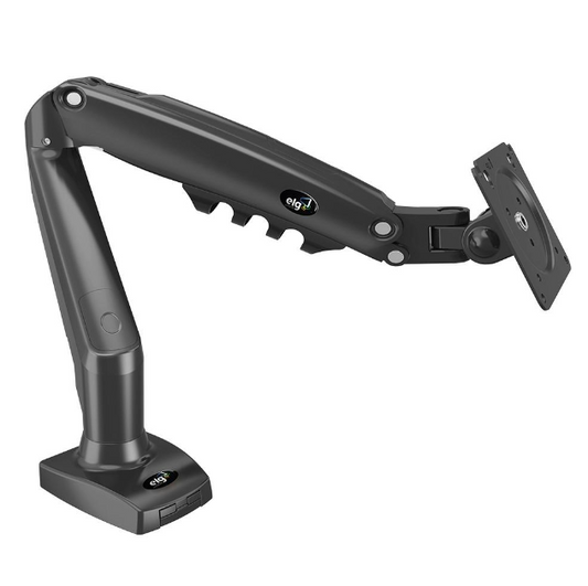 SUPORTE PARA MONITOR ELG 17 A 35 POLEGADAS, COM PISTÃO A GÁS, ALTURA AJUSTAVEL, F80N