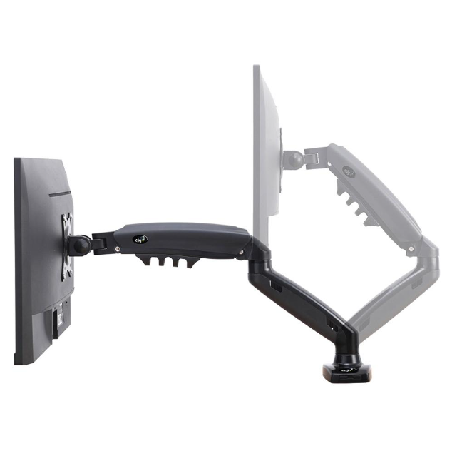SUPORTE PARA MONITOR ELG 17 A 35 POLEGADAS, COM PISTÃO A GÁS, ALTURA AJUSTAVEL, F80N