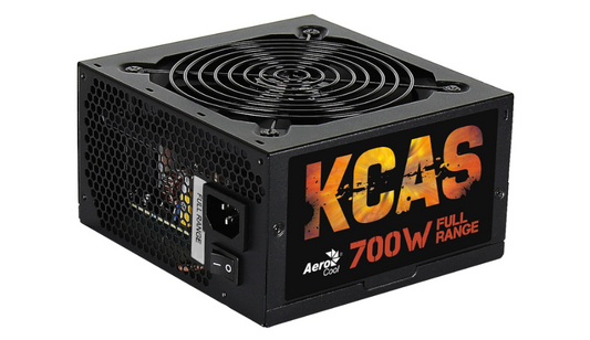 FONTE AEROCOOL ATX KCAS 700W FULL RANGE 800 PLUS BRONZE