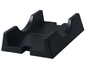 SUPORTE PARA CPU GABINETE COM RODINHAS - PRETO