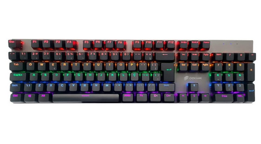 TECLADO MECANICO NYSUS TC608 OEX SWITCH OUTEMU RED