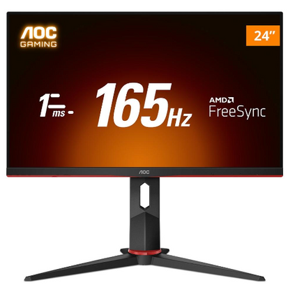 MONITOR AOC GAMER 23,8'' 165HZ 1MS 24G2SE