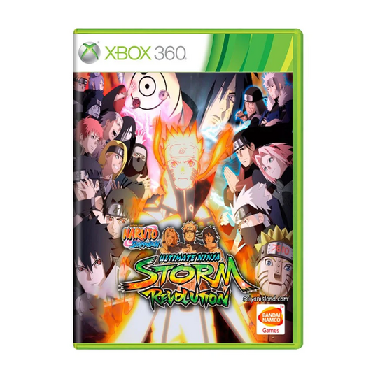 JOGO XBOX 360 NARUTO ULTIMATE NINJA STORMA REVOLUTION (SEMINOVO)